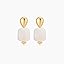 Chunky Acrylic Bead Earrings for Women, Colorful Statement Drop Dangle Earrings, Gold Tone Fashion Jewelry for Vacation, Resort, Beach, Party & Sum
