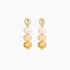 Chunky Acrylic Bead Earrings for Women, Colorful Statement Drop Dangle Earrings, Gold Tone Fashion Jewelry for Vacation, Resort, Beach, Party & Sum