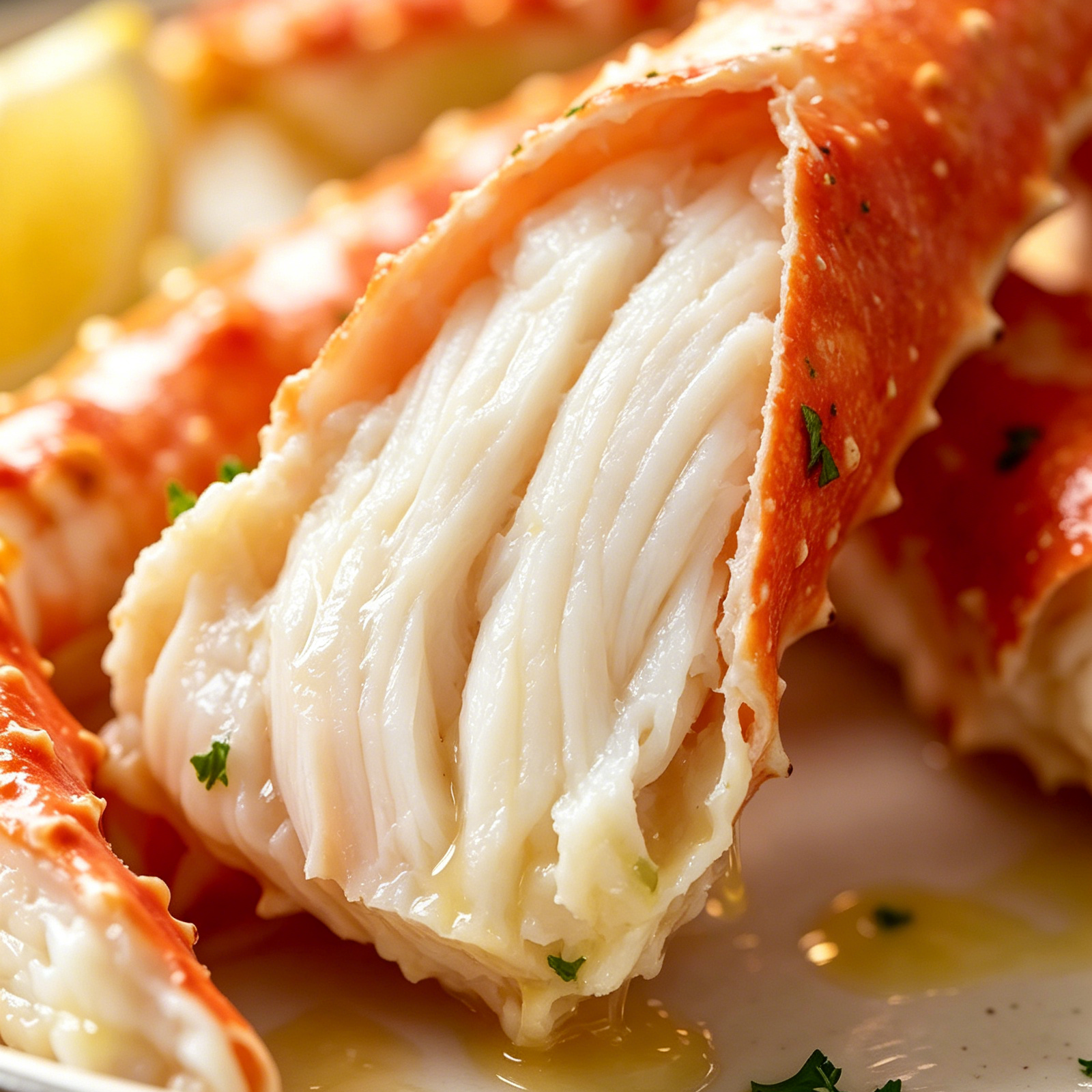 🦀Butter King Crab Legs | Meat So Tender!